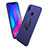 Ultra-thin Silicone TPU Soft Case with Magnetic Finger Ring Stand for Huawei P Smart+ Plus Blue