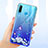 Ultra-thin Transparent Flowers Soft Case Cover for Huawei P30 Lite New Edition