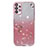 Ultra-thin Transparent Flowers Soft Case Cover for Samsung Galaxy A32 4G