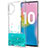 Ultra-thin Transparent Flowers Soft Case Cover for Samsung Galaxy Note 10 Plus