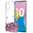 Ultra-thin Transparent Flowers Soft Case Cover for Samsung Galaxy Note 10 Plus