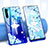 Ultra-thin Transparent Flowers Soft Case Cover for Xiaomi Redmi Note 8 (2021)