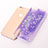 Ultra-thin Transparent Flowers Soft Case Cover T01 for Apple iPhone 6