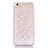 Ultra-thin Transparent Flowers Soft Case Cover T01 for Apple iPhone 6 White