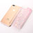 Ultra-thin Transparent Flowers Soft Case Cover T01 for Apple iPhone 7 Plus