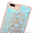 Ultra-thin Transparent Flowers Soft Case Cover T01 for Apple iPhone 8 Plus