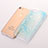 Ultra-thin Transparent Flowers Soft Case Cover T01 for Apple iPhone SE (2020)