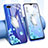 Ultra-thin Transparent Flowers Soft Case Cover T01 for Oppo K1