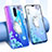 Ultra-thin Transparent Flowers Soft Case Cover T01 for Oppo RX17 Pro