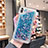 Ultra-thin Transparent Flowers Soft Case Cover T02 for Apple iPhone Xs