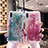 Ultra-thin Transparent Flowers Soft Case Cover T02 for Apple iPhone Xs