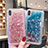 Ultra-thin Transparent Flowers Soft Case Cover T02 for Apple iPhone Xs