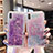 Ultra-thin Transparent Flowers Soft Case Cover T02 for Apple iPhone Xs Max