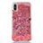 Ultra-thin Transparent Flowers Soft Case Cover T04 for Apple iPhone X