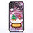 Ultra-thin Transparent Flowers Soft Case Cover T05 for Apple iPhone X