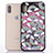 Ultra-thin Transparent Flowers Soft Case Cover T06 for Apple iPhone Xs Max