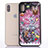 Ultra-thin Transparent Flowers Soft Case Cover T07 for Apple iPhone Xs Max
