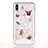 Ultra-thin Transparent Flowers Soft Case Cover T08 for Apple iPhone Xs Max