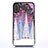 Ultra-thin Transparent Flowers Soft Case Cover T09 for Apple iPhone X