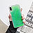 Ultra-thin Transparent Flowers Soft Case Cover T12 for Apple iPhone XR Green