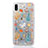 Ultra-thin Transparent Flowers Soft Case Cover T17 for Apple iPhone XR