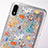 Ultra-thin Transparent Flowers Soft Case Cover T17 for Apple iPhone XR