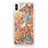 Ultra-thin Transparent Flowers Soft Case Cover T17 for Apple iPhone Xs