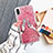 Ultra-thin Transparent Flowers Soft Case Cover T20 for Apple iPhone Xs