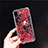 Ultra-thin Transparent Flowers Soft Case Cover T25 for Apple iPhone Xs