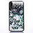 Ultra-thin Transparent Flowers Soft Case Cover Z01 for Apple iPhone XR Gray