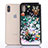 Ultra-thin Transparent Flowers Soft Case Cover Z02 for Apple iPhone Xs