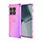 Ultra-thin Transparent Gel Gradient Soft Case Cover for OnePlus 10 Pro 5G Hot Pink