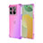 Ultra-thin Transparent Gel Gradient Soft Case Cover for OnePlus 10T 5G Hot Pink