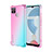 Ultra-thin Transparent Gel Gradient Soft Case Cover for Realme C21Y