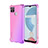 Ultra-thin Transparent Gel Gradient Soft Case Cover for Realme C25Y