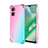 Ultra-thin Transparent Gel Gradient Soft Case Cover for Realme C33 (2023)