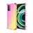 Ultra-thin Transparent Gel Gradient Soft Case Cover for Realme GT 5G