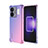 Ultra-thin Transparent Gel Gradient Soft Case Cover for Realme GT3 5G Blue