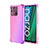 Ultra-thin Transparent Gel Gradient Soft Case Cover for Realme Narzo 50A Hot Pink