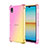 Ultra-thin Transparent Gel Gradient Soft Case Cover for Sony Xperia Ace III SO-53C