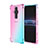 Ultra-thin Transparent Gel Gradient Soft Case Cover for Sony Xperia PRO-I