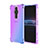 Ultra-thin Transparent Gel Gradient Soft Case Cover for Sony Xperia PRO-I Blue