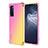 Ultra-thin Transparent Gel Gradient Soft Case Cover for Vivo Y70 (2020)