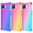 Ultra-thin Transparent Gel Gradient Soft Case Cover G01 for Oppo A93