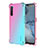 Ultra-thin Transparent Gel Gradient Soft Case Cover G01 for Oppo F15