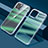 Ultra-thin Transparent Gel Gradient Soft Case Cover QC1 for Apple iPhone 13