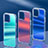 Ultra-thin Transparent Gel Gradient Soft Case Cover QC1 for Apple iPhone 13