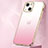 Ultra-thin Transparent Gel Gradient Soft Case Cover S01 for Apple iPhone 14