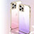 Ultra-thin Transparent Gel Gradient Soft Case Cover S01 for Apple iPhone 14