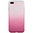 Ultra-thin Transparent Gel Gradient Soft Case for Apple iPhone 7 Plus Pink